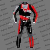 Racers Arena Lightning Motorcycle Suit Back